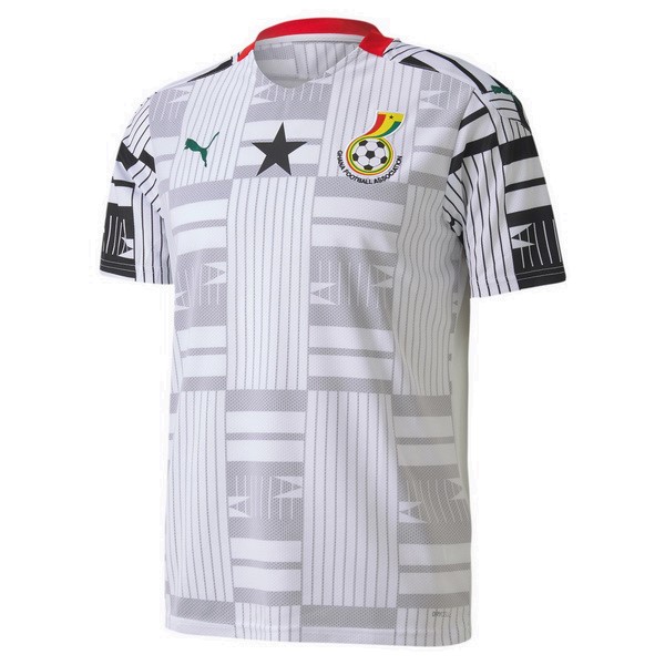 Thailande Maillot Football Ghana Domicile 2020 Blanc